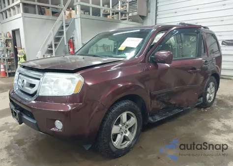 2011 Honda Pilot Ex-L из США, поврежденный, VIN 5FNYF4H78BB012900